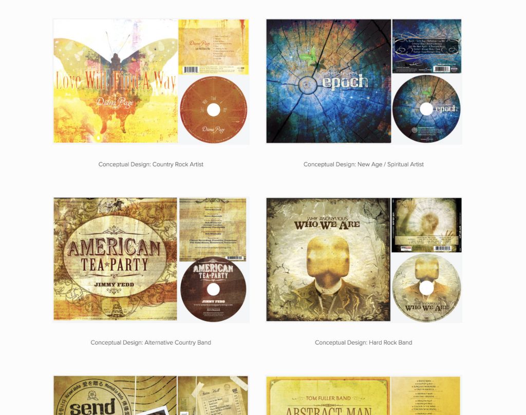 cd design portfolio